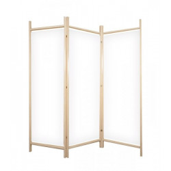 Biały parawan pokojowy White