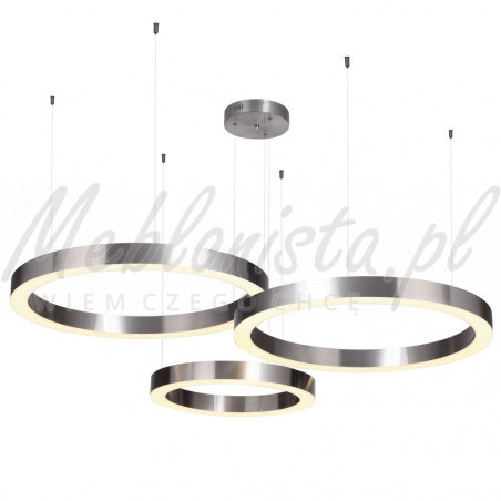 Lampa wisząca glamour Ring Circle 40+60+60 LED NA 1 PODSUFITCE