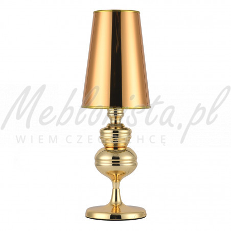 Lampa stołowa glamour złota Jose Queen 25