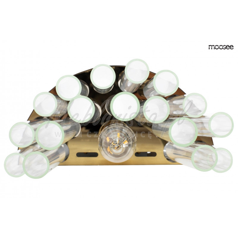 Kinkiet glamour PORTOFINO złoty