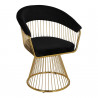 Krzesło Glamour Cage Glam złote