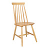Drewniane krzesło Patyczak Stick naturalne drewno