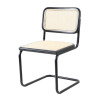 Krzesło designerskie Cesca inspirowane RATANOWA PLECIONKA CZARNE