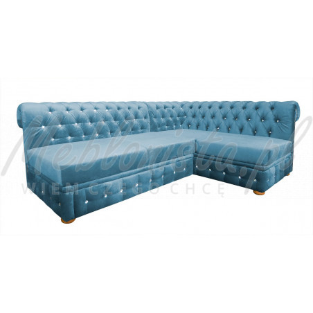 Narożnik Chesterfield March Rem bez boków